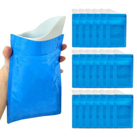 CLOUDBERG Disposable Urine Bag, 20Pcs 600ML Pee Bags for Travel for Women/Men