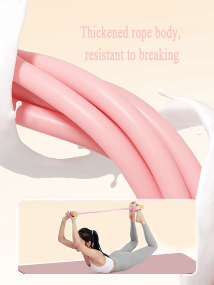 Adjustable Foot Pedal Resistance Bands Portable Leg Exercise Stretcher