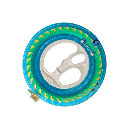 18cm Steel Ball Bearing Kite Reel - Anti-Reverse Design with 200m String for Outdoor Kids/Adults